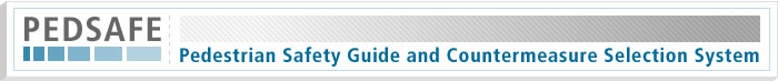 PEDSAFE: Pedestrian Safety Guide and Countermeasure Selection System